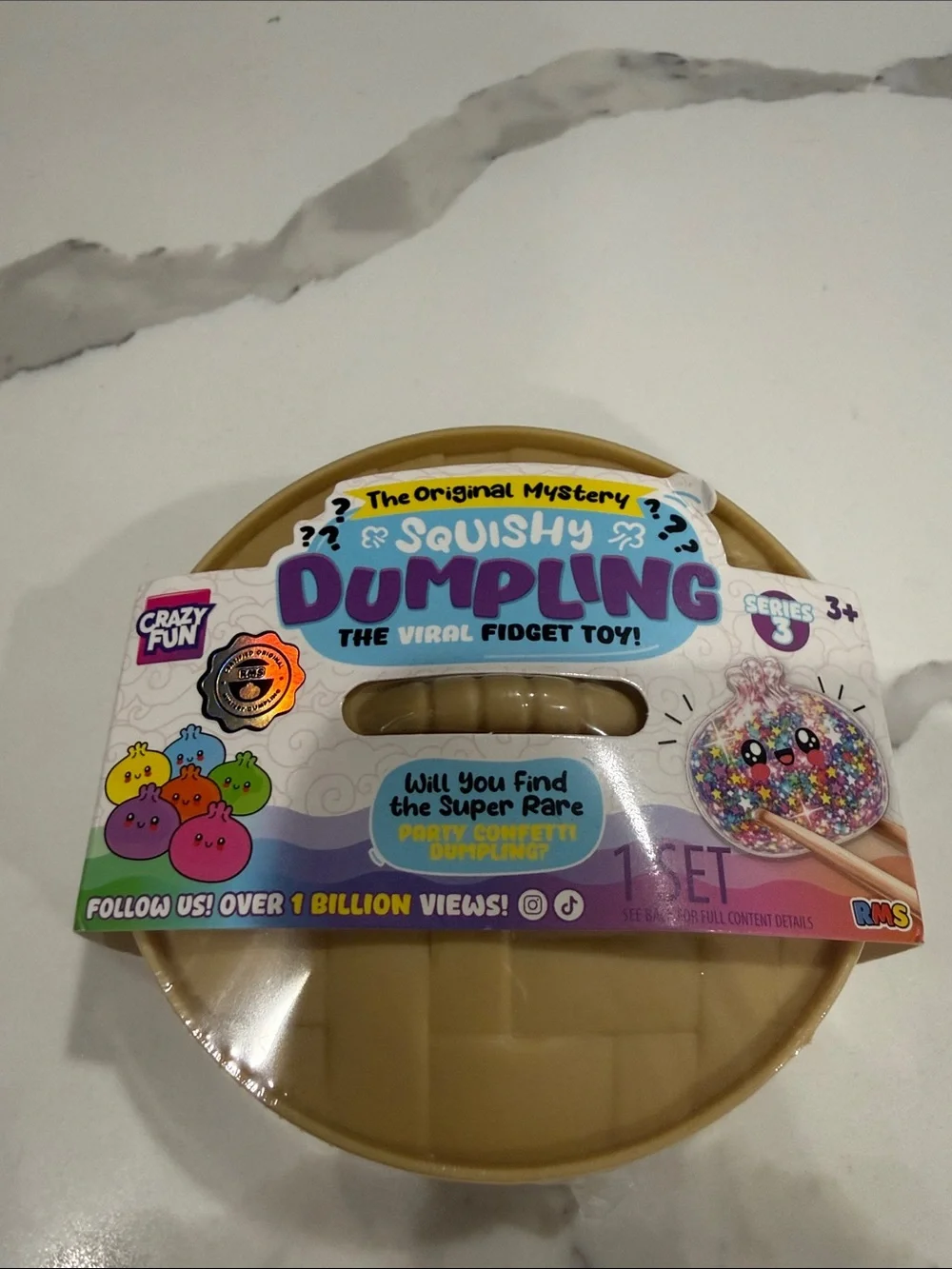 Squishy Dumpling Viral Fidget Toy